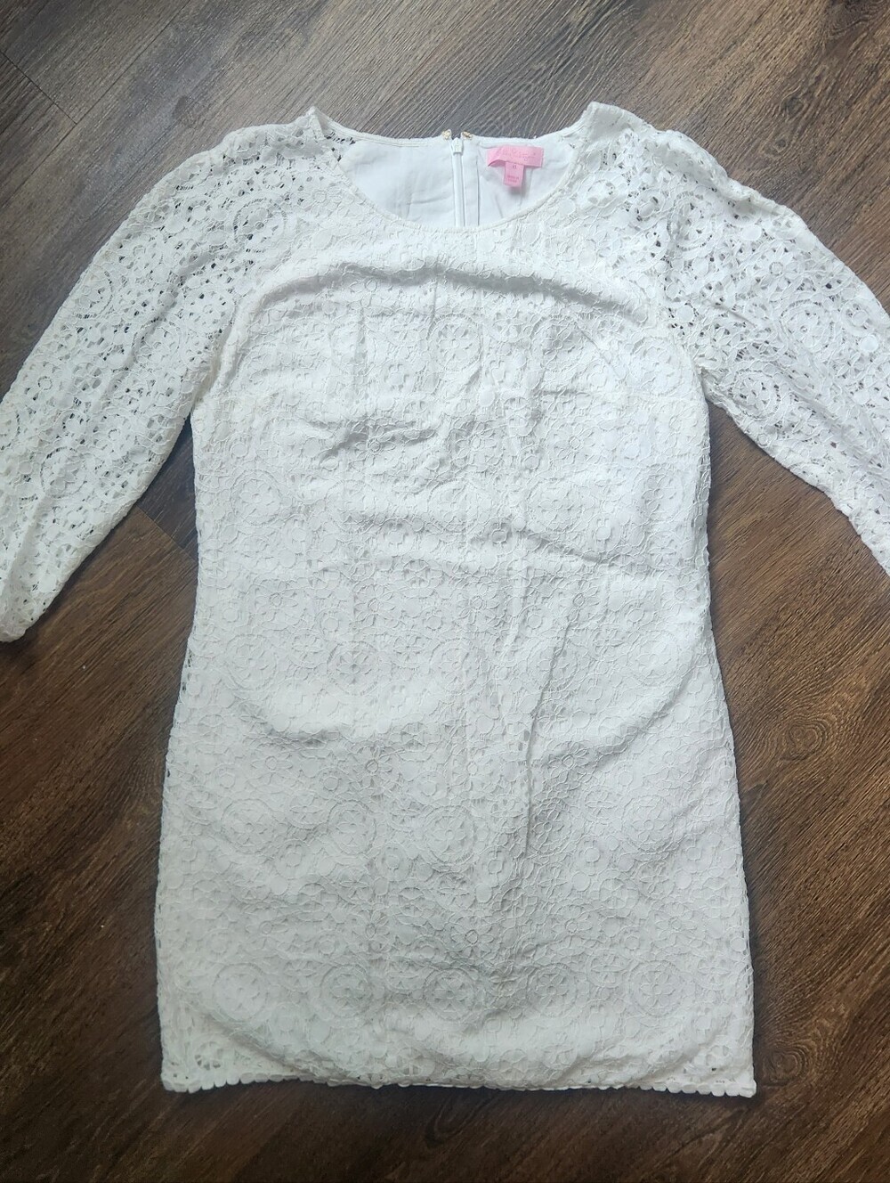 EUC Lilly Pulitzer Rylee Lace Shift Dress, Size 10